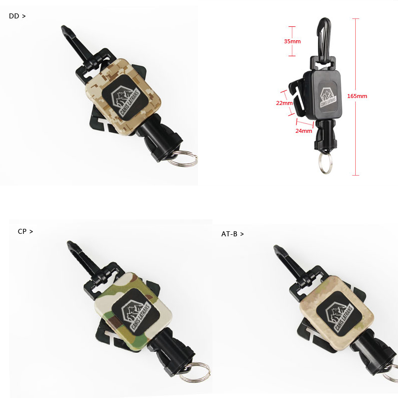 Foldable Rolling Luggage Bag - การล่าสัตว์ 4 สียุทธวิธีเกียร์ทหาร Retractor สำหรับกระเป๋าเป้สะพายหลังยุทธวิธีเดินป่ากลางแจ้งชุด GZ330081