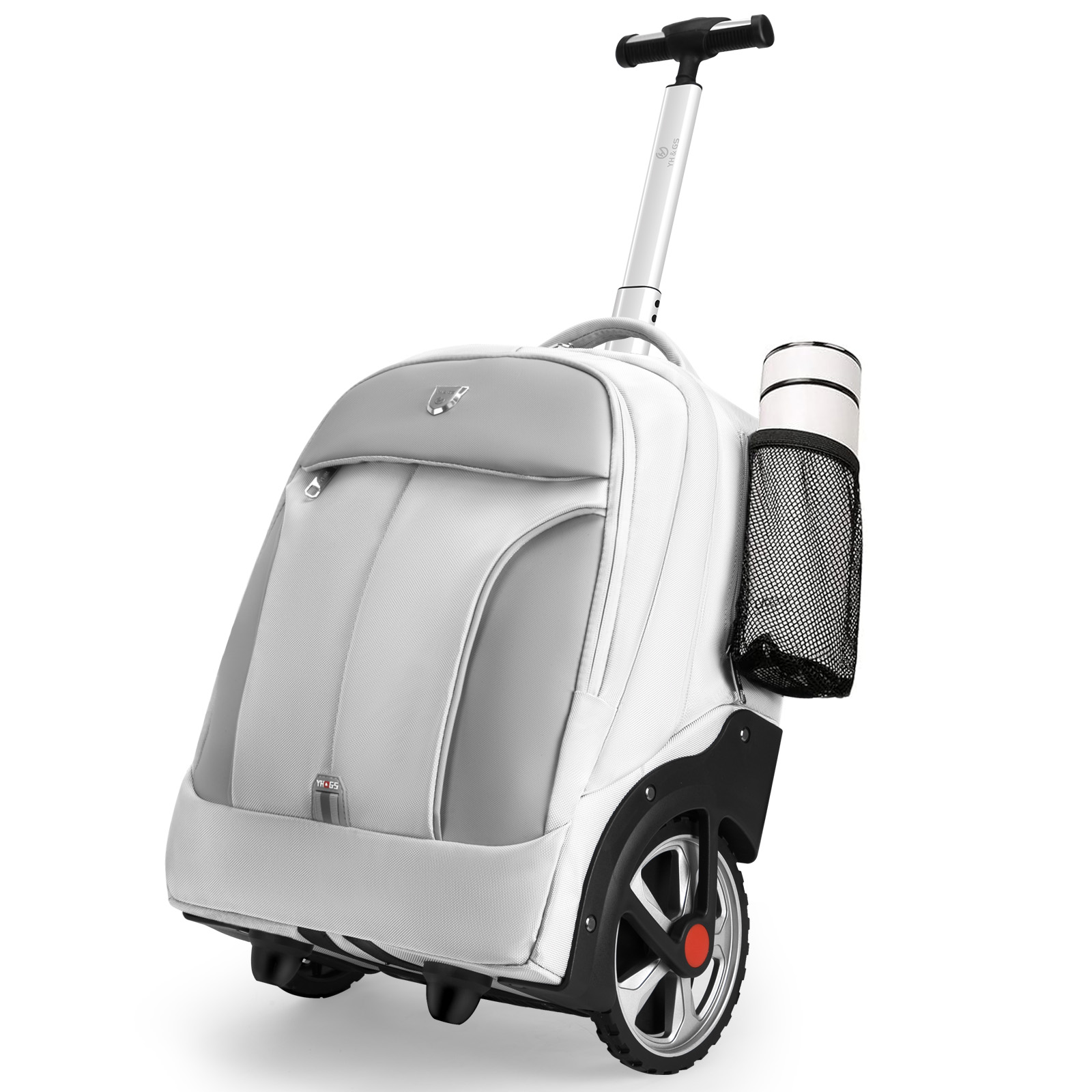 Foldable Rolling Luggage Bag - กระเป๋าเป้สะพายหลังแบบมีล้อ กระเป๋าเดินทางแบบมีล้อ กระเป๋าเดินทางแบบมีล้ออเนกประสงค์ กระเป๋าใส่แล็ปท็อปสำหรับเดินทางเพื่อธุรกิจ