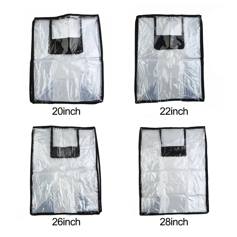 Luggage Protective Cover Transparent - ใหม่กระเป๋าเดินทาง Protector กรณี 18-30 นิ้ว PVC