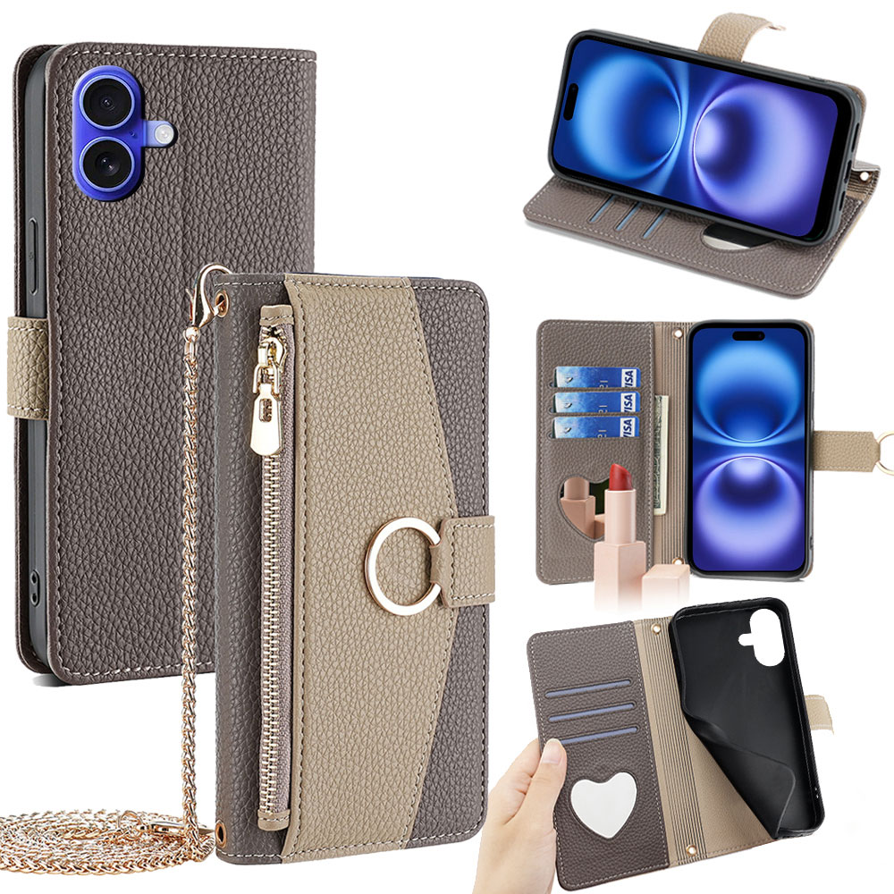 Wallets - เคสโทรศัพท์แบบสะพายข้างสำหรับธุรกิจ สำหรับ iPhone 17 Pro Max,