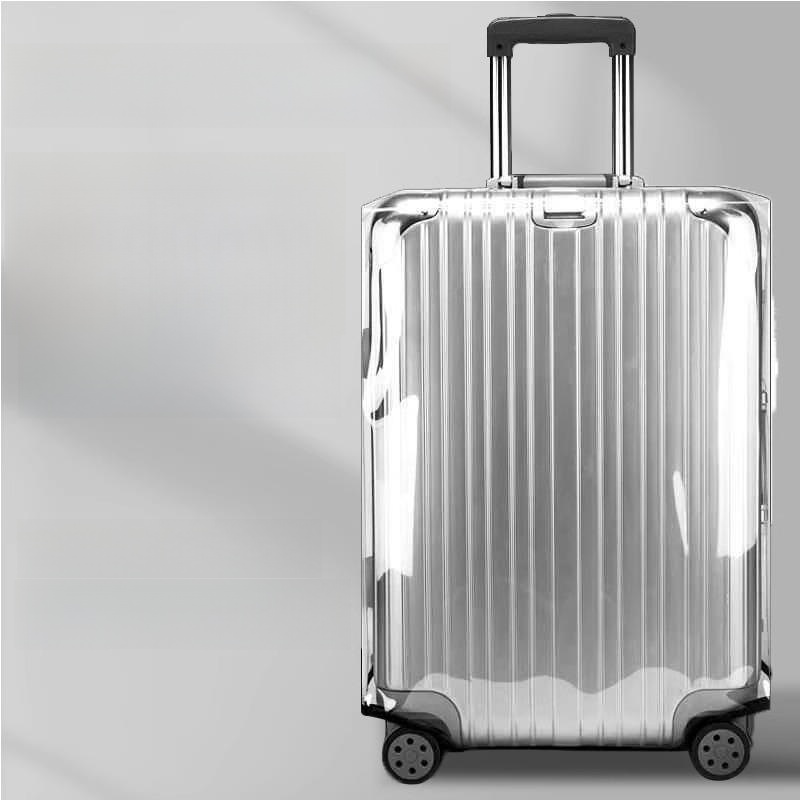 Luggage Protective Cover Transparent - ปลอกหุ้มกระเป๋าเดินทางแบบหนา ป้องกันน้ำ โปร่งใส สำหรับกระเป๋าเดินทางแบบเช็คอิน