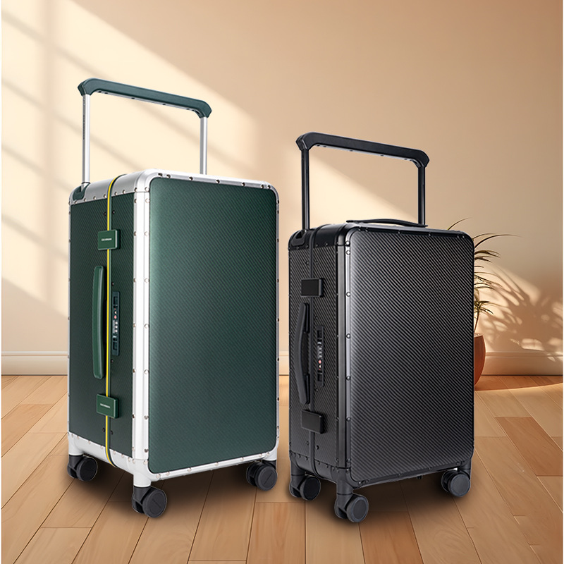 Spinner Wheel Rolling Suitcase 20 Inch - กระเป๋าเดินทางคาร์บอนไฟเบอร์ขนาด 20