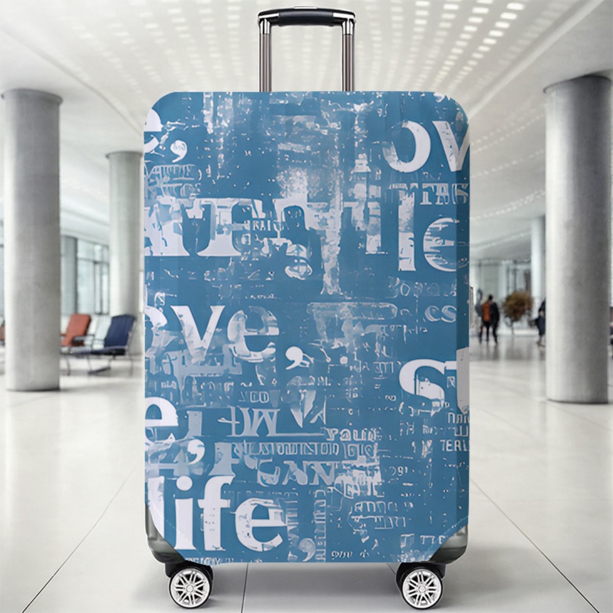 ผ้าคลุมกระเป๋าเดินทางยืดหยุ่นก - Waterproof Suitcase Cover Protector บทวิจารณ์และราคา
