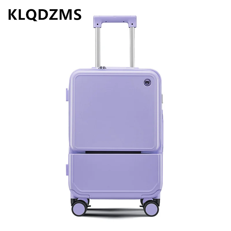 KLQDZMS กรอบอลูมิเนียมกระเป๋าเ - Front Opening Laptop Luggage 24 Inch บทวิจารณ์และราคา