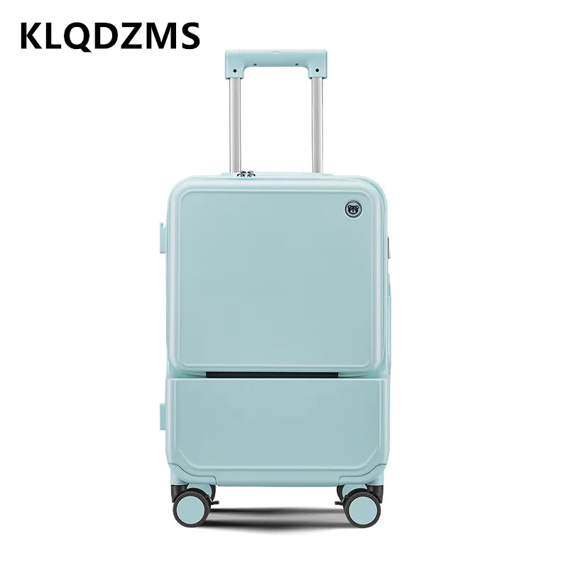 KLQDZMS กรอบอลูมิเนียมกระเป๋าเ - Front Opening Laptop Luggage 24 Inch บทวิจารณ์และราคา