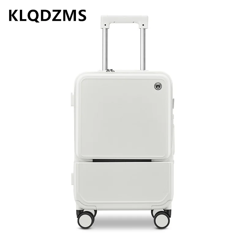 KLQDZMS กรอบอลูมิเนียมกระเป๋าเ - Front Opening Laptop Luggage 24 Inch บทวิจารณ์และราคา