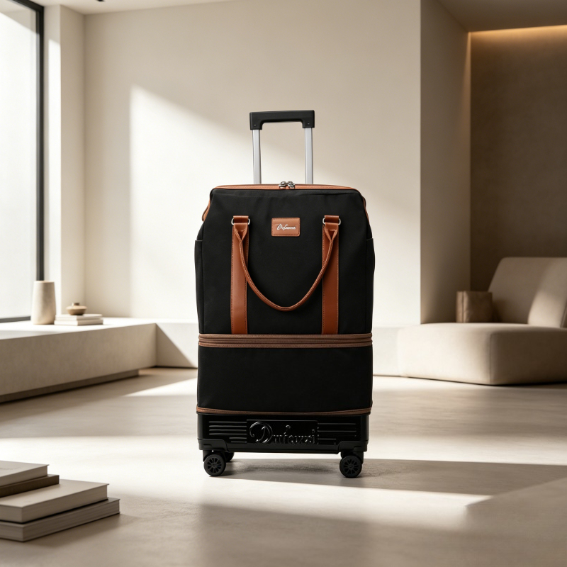 กระเป๋าเดินทางแบบมีล้อพับได้,  - Foldable Rolling Luggage Bag บทวิจารณ์และราคา