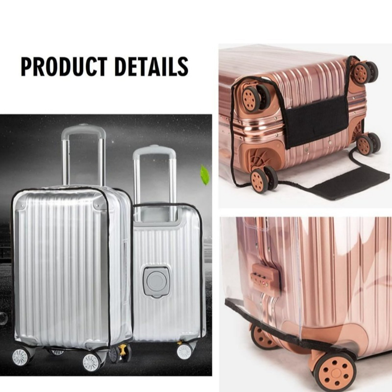 ปลอกคลุมกระเป๋าเดินทางแบบกันน้ - Waterproof Suitcase Cover Protector บทวิจารณ์และราคา