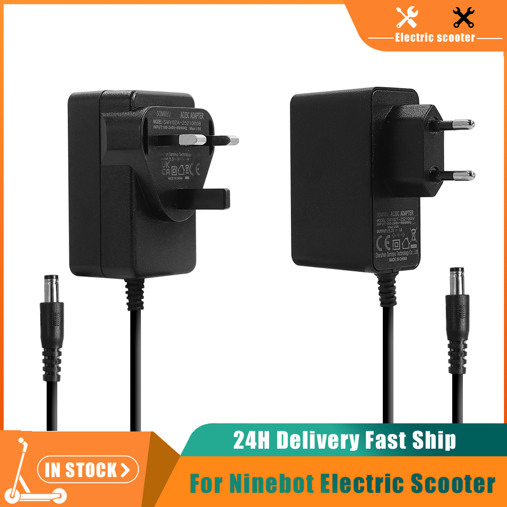 เครื่องชาร์จ 25.2V 1A สำหรับสก - Kids Ride On Suitcase Scooter บทวิจารณ์และราคา