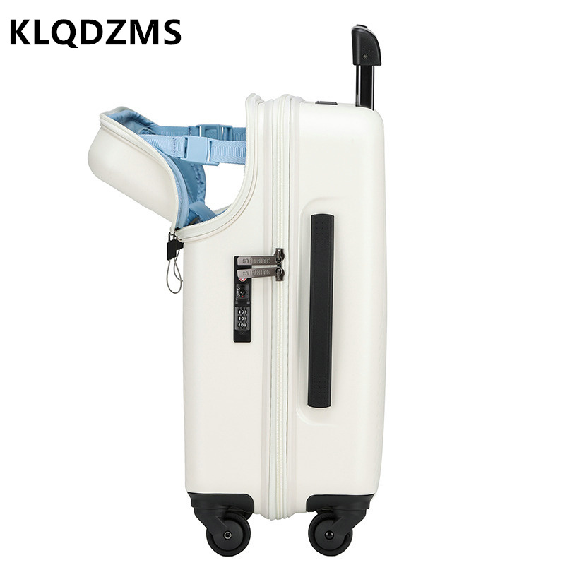 กระเป๋าเดินทาง KLQDZMS ขนาด 20 - Front Opening Laptop Luggage 24 Inch บทวิจารณ์และราคา