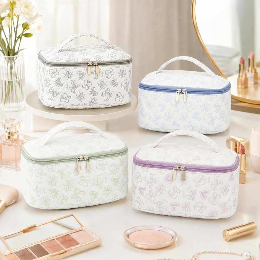 กระเป๋าเครื่องสำอางขนาดใหญ่ลาย - Cosmetic Bags บทวิจารณ์และราคา