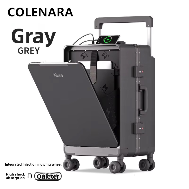 กระเป๋าเดินทาง COLENARA ABS+PC - Front Opening Laptop Luggage 24 Inch บทวิจารณ์และราคา
