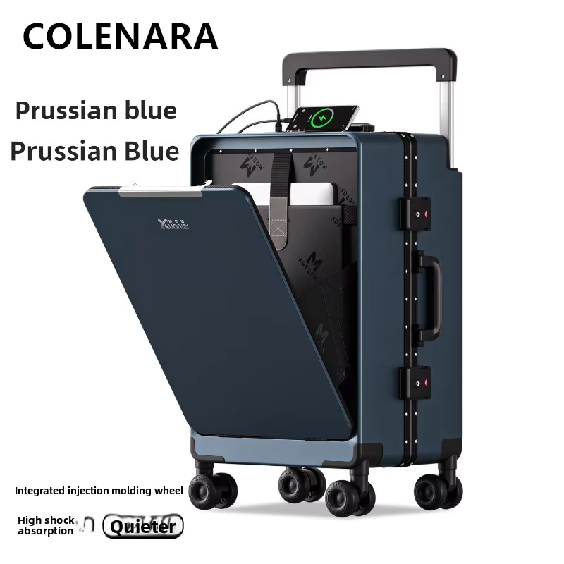 กระเป๋าเดินทาง COLENARA ABS+PC - Front Opening Laptop Luggage 24 Inch บทวิจารณ์และราคา