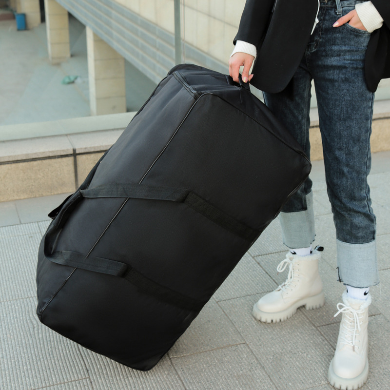 กระเป๋ารถเข็นความจุขนาดใหญ่มีล - Foldable Rolling Luggage Bag บทวิจารณ์และราคา