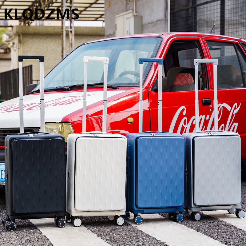 KLQDZMS กระเป๋าเดินทางเปิดด้าน - Front Opening Laptop Luggage 24 Inch บทวิจารณ์และราคา