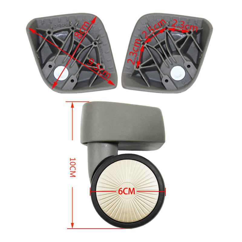 ชุดเปลี่ยนล้อกระเป๋าเดินทางแบบ - Silent Replacement Luggage Wheels บทวิจารณ์และราคา