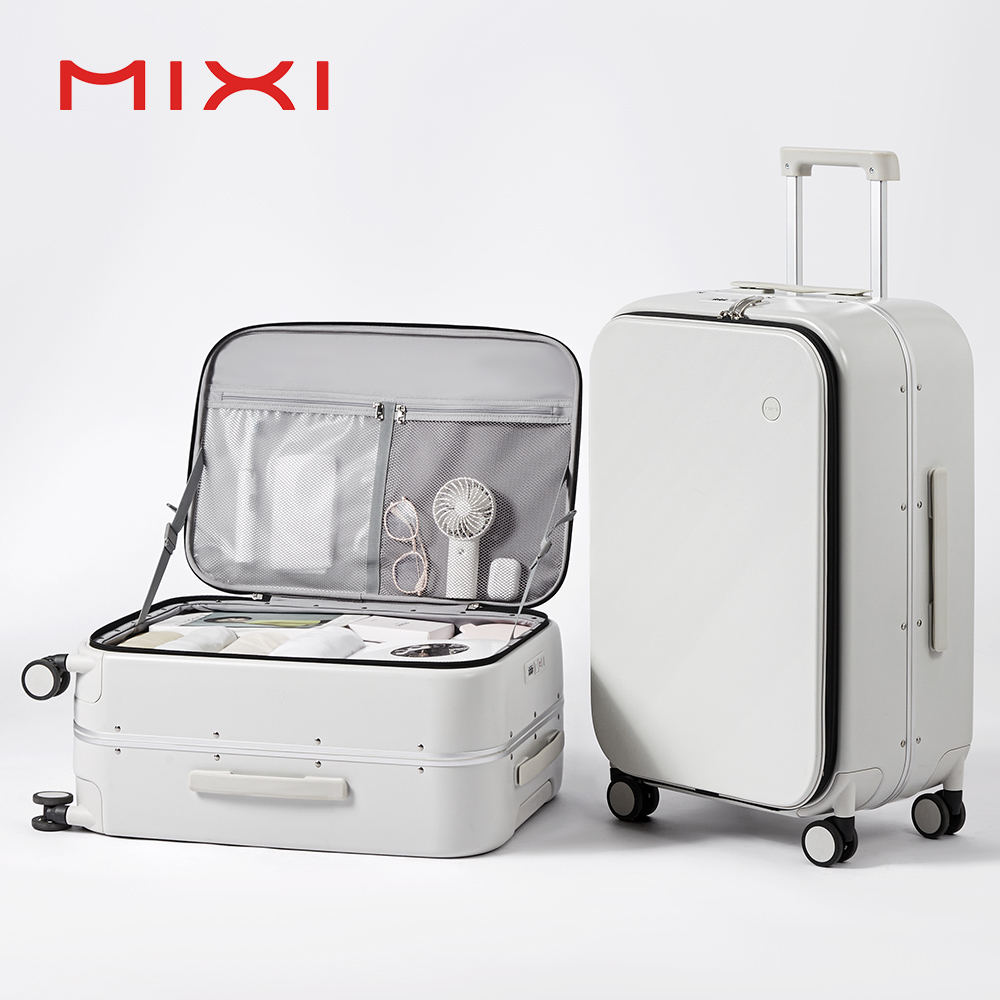 กระเป๋าเดินทางล้อลาก Mixi รุ่น - Aluminum Frame Carry On Luggage บทวิจารณ์และราคา