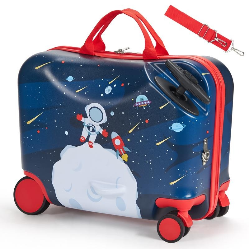 กระเป๋าเดินทางแบบมีล้อสำหรับเด - Kids Ride On Suitcase Scooter บทวิจารณ์และราคา
