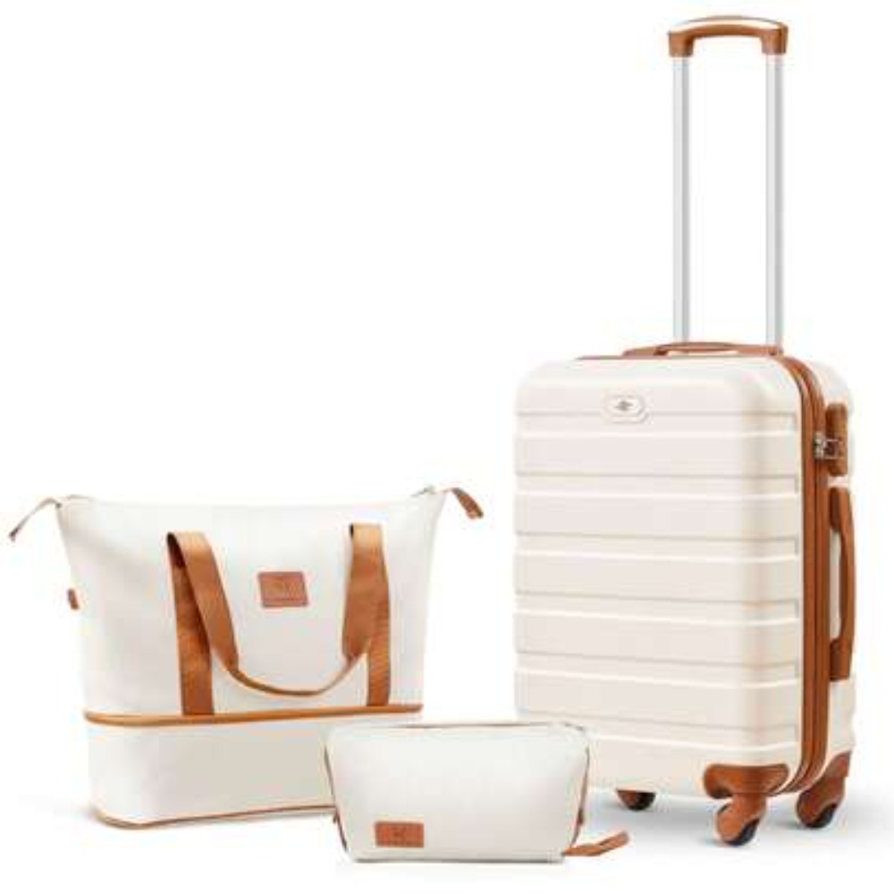 ชุดกระเป๋าเดินทาง 3 ชิ้น ขนาด  - Expandable Hard Shell Luggage Set บทวิจารณ์และราคา