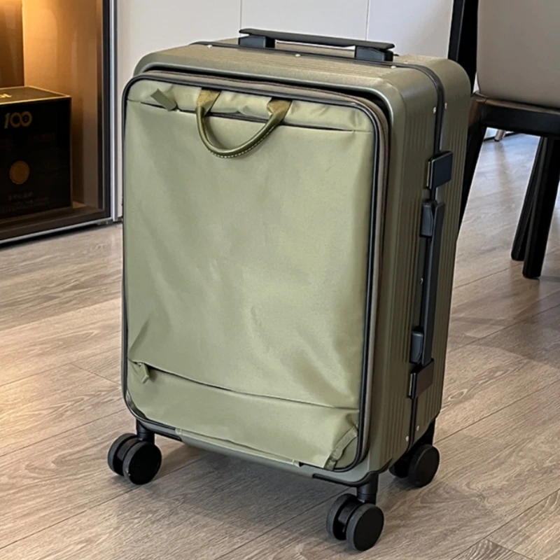 กระเป๋าเดินทาง 2-in-1 พร้อมกระ - Aluminum Frame Carry On Luggage บทวิจารณ์และราคา