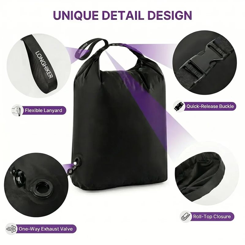 EYFL-24L ถุงเก็บของแบบม้วนมือ  - Foldable Rolling Luggage Bag บทวิจารณ์และราคา