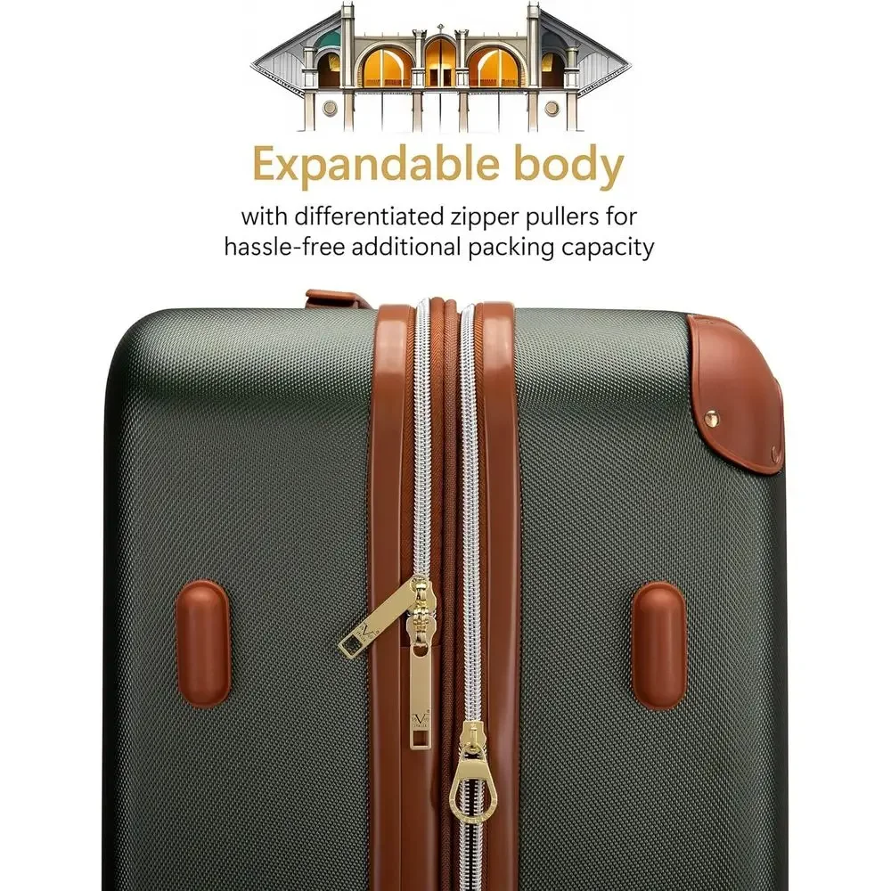 ชุดกระเป๋าเดินทางแบบแข็ง 3 ชิ้ - Expandable Hard Shell Luggage Set บทวิจารณ์และราคา