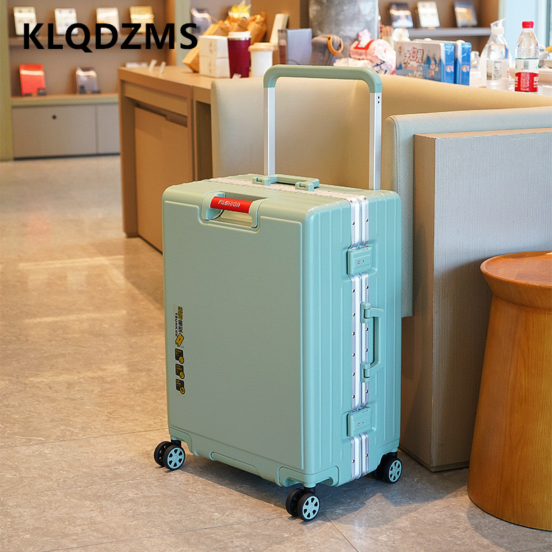 กระเป๋าเดินทาง KLQDZMS โครงอะล - Aluminum Frame Carry On Luggage บทวิจารณ์และราคา
