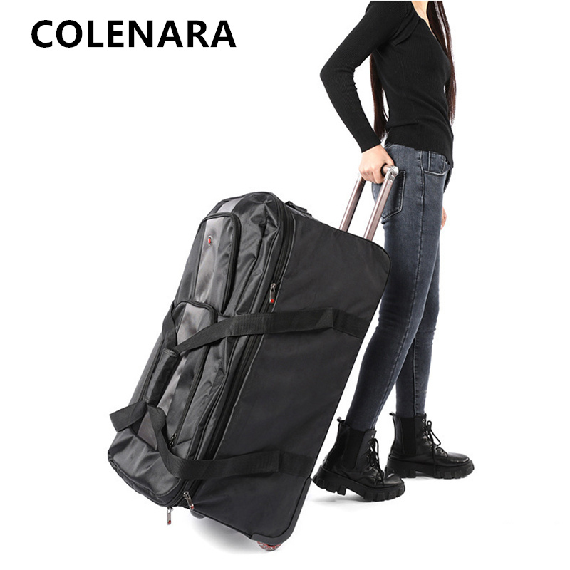 กระเป๋าเดินทางแบบมีล้อ COLENAR - Foldable Rolling Luggage Bag บทวิจารณ์และราคา