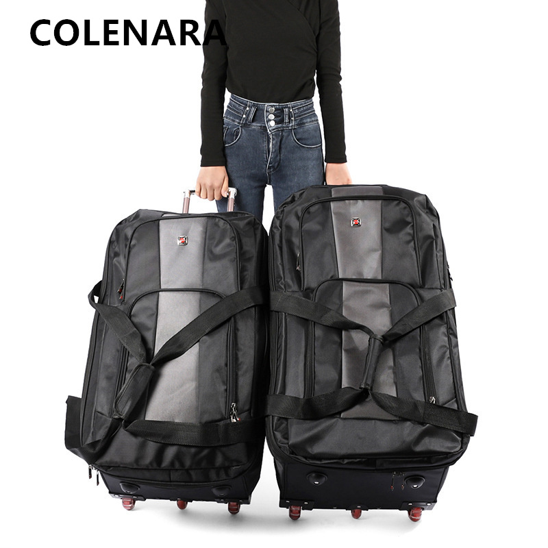 กระเป๋าเดินทางแบบมีล้อ COLENAR - Foldable Rolling Luggage Bag บทวิจารณ์และราคา