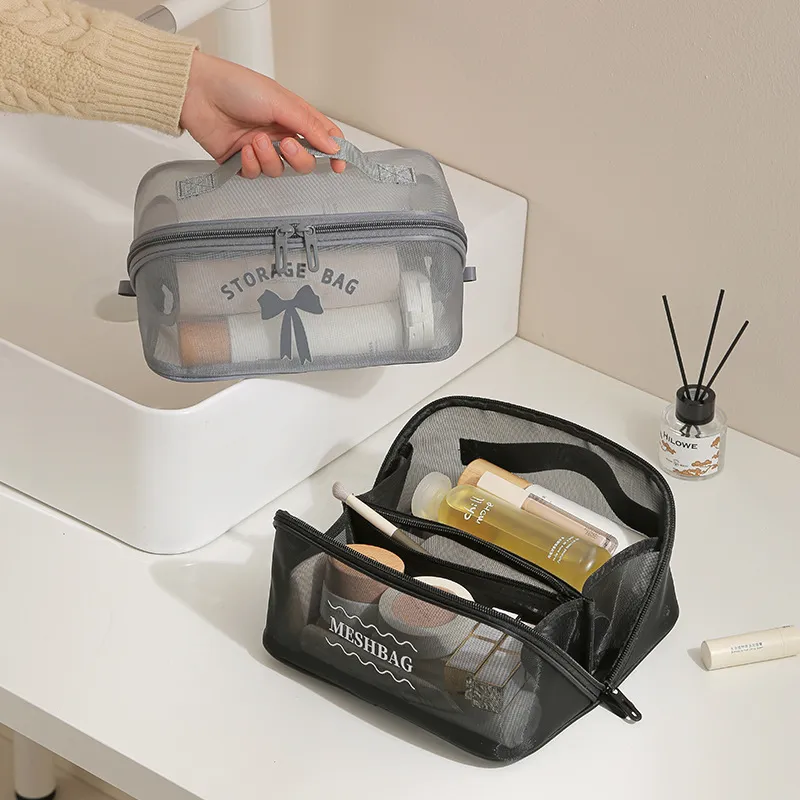 กระเป๋าเครื่องสำอางความจุขนาดใ - Cosmetic Bags บทวิจารณ์และราคา