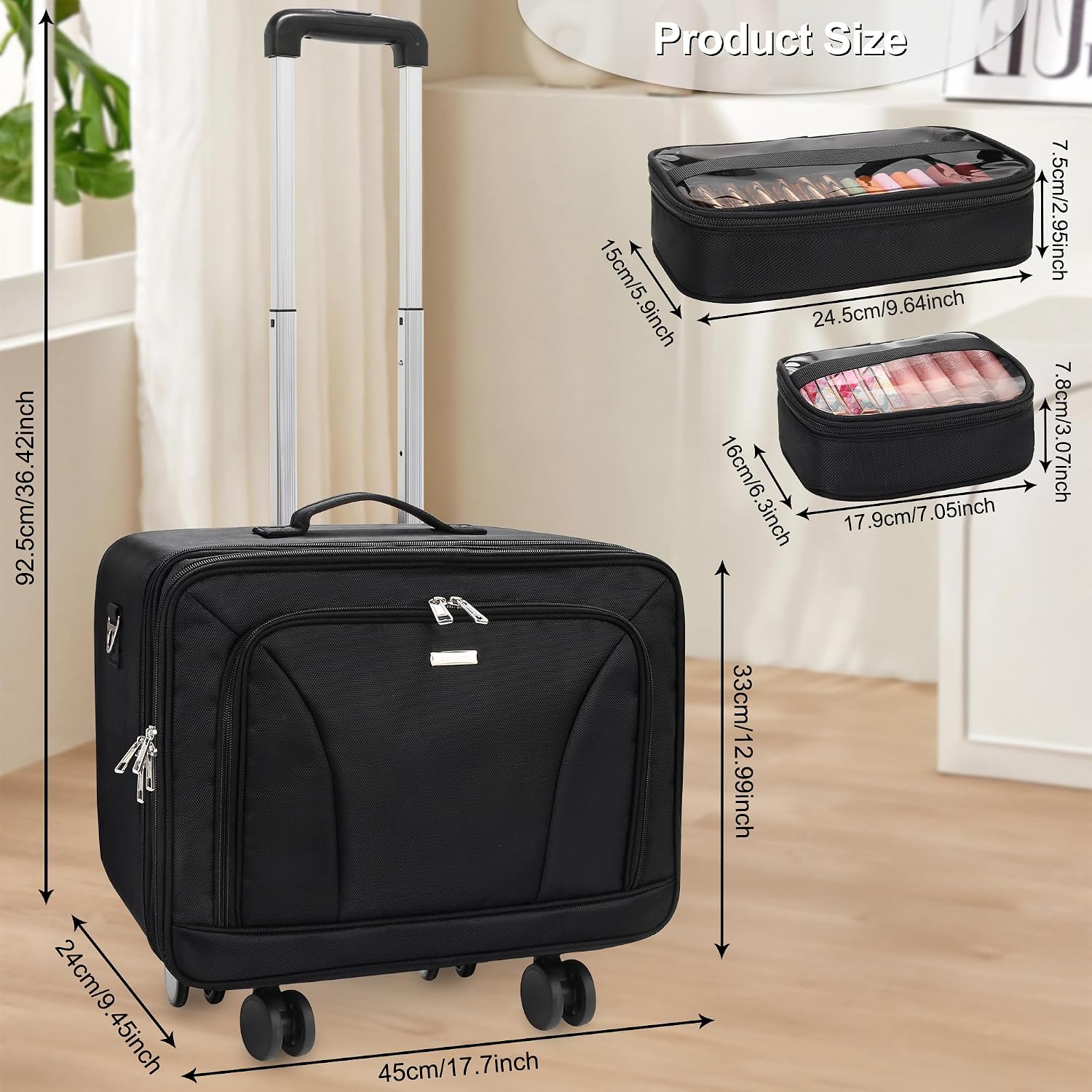 กระเป๋าเดินทางสำหรับเครื่องสำอ - Travel Bags บทวิจารณ์และราคา
