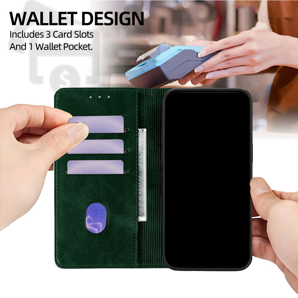 เคสกระเป๋าสตางค์ลายดอกไม้หนังแ - Wallets บทวิจารณ์และราคา