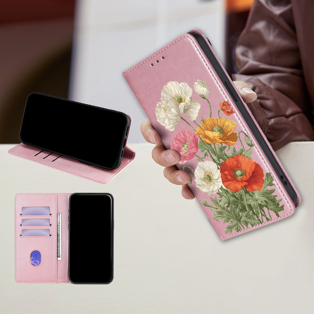 เคสกระเป๋าสตางค์ลายดอกไม้หนังแ - Wallets บทวิจารณ์และราคา