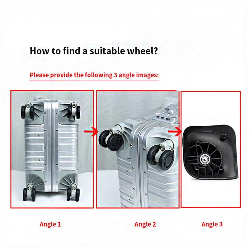 ล้อสำหรับกระเป๋าเดินทางผ้า รุ่ - Silent Replacement Luggage Wheels บทวิจารณ์และราคา