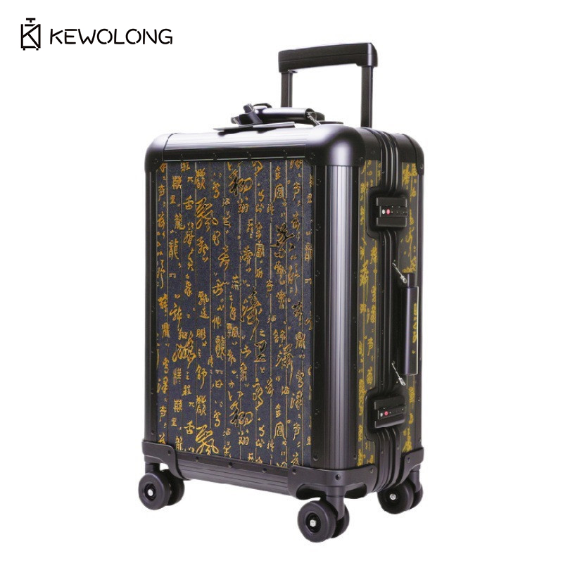 กระเป๋าเดินทางแบบแข็ง อลูมิเนี - Spinner Wheel Rolling Suitcase 20 Inch บทวิจารณ์และราคา