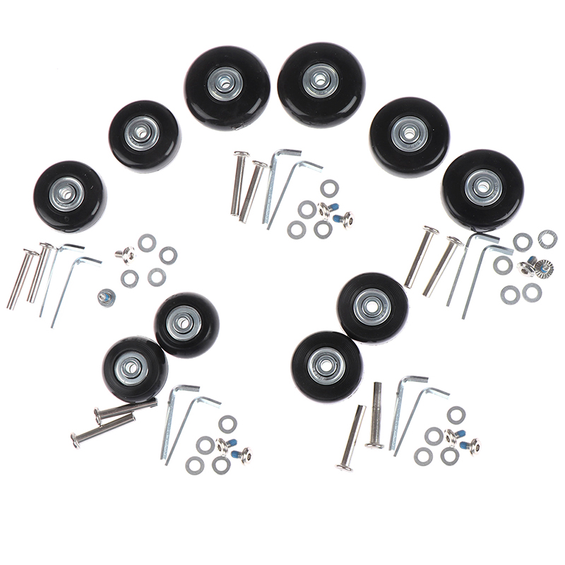 ชุดอะไหล่กระเป๋าเดินทางล้อกระเ - Silent Replacement Luggage Wheels บทวิจารณ์และราคา