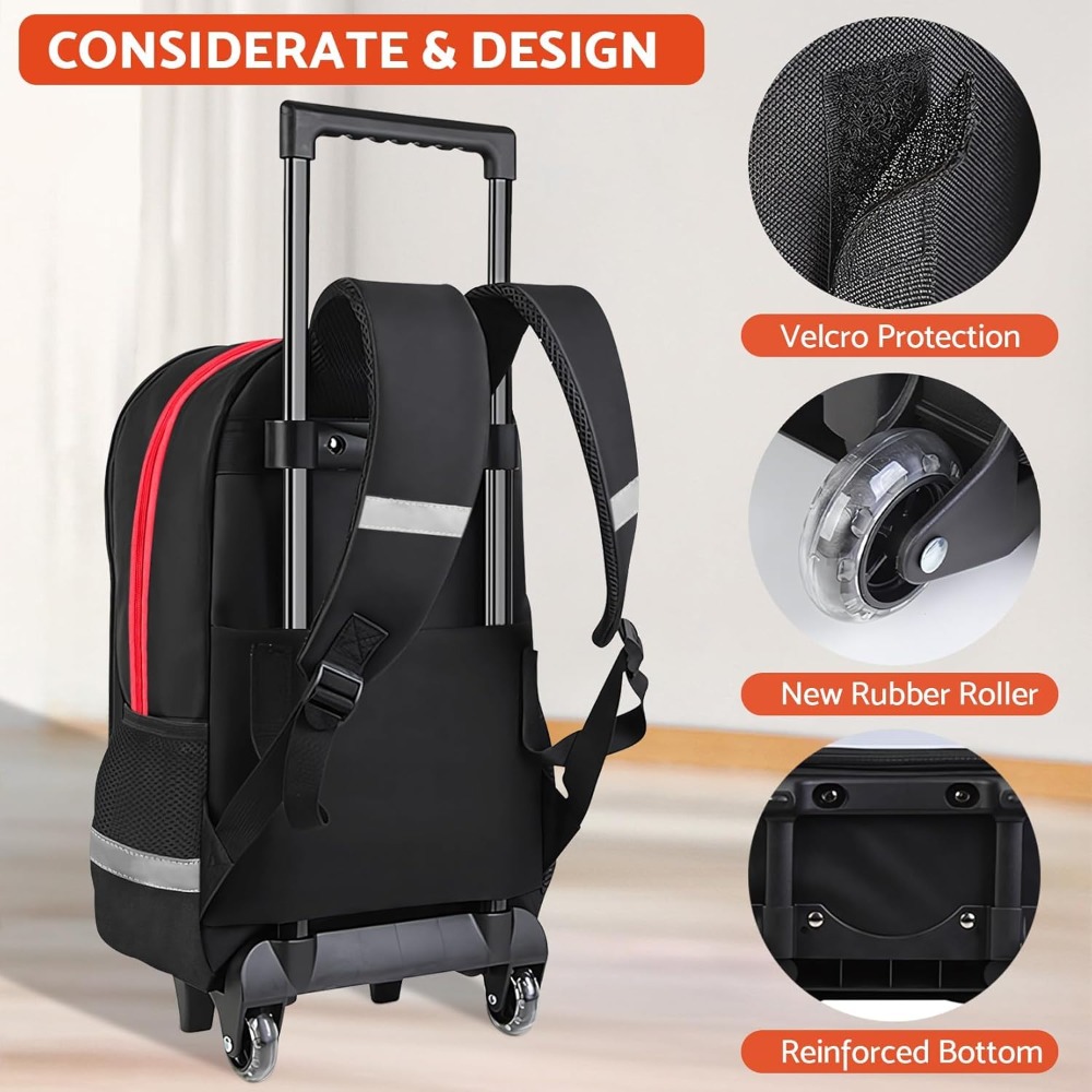 กระเป๋าเป้สะพายหลังแบบล้อเลื่อ - Foldable Rolling Luggage Bag บทวิจารณ์และราคา