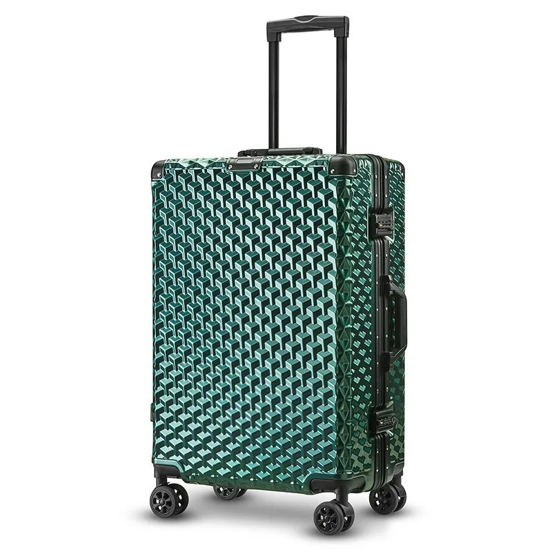 ใหม่กระเป๋าเดินทาง,รหัสผ่านกล่ - Aluminum Frame Carry On Luggage บทวิจารณ์และราคา