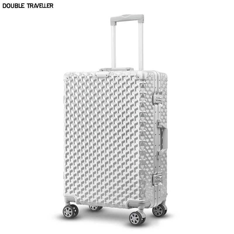 ใหม่กระเป๋าเดินทาง,รหัสผ่านกล่ - Aluminum Frame Carry On Luggage บทวิจารณ์และราคา