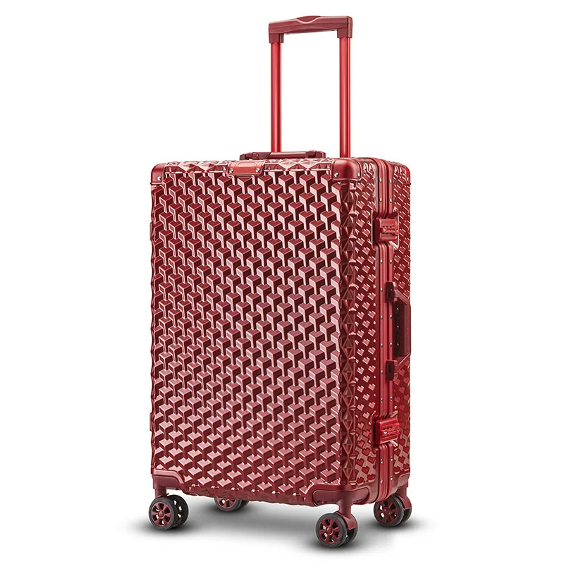 ใหม่กระเป๋าเดินทาง,รหัสผ่านกล่ - Aluminum Frame Carry On Luggage บทวิจารณ์และราคา