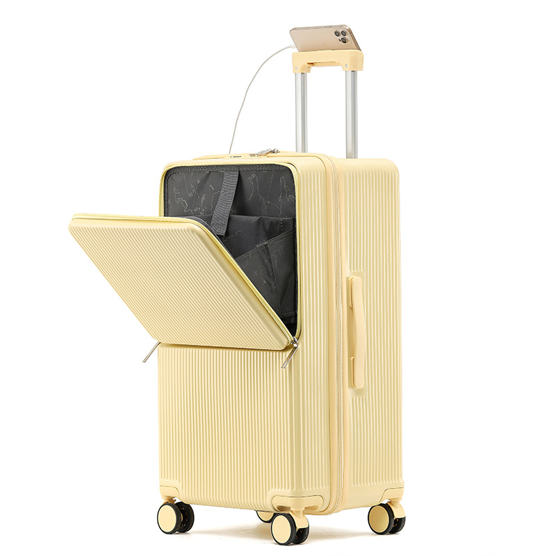 Sushimu กระเป๋าเดินทางกว้างกระ - Aluminum Frame Carry On Luggage บทวิจารณ์และราคา