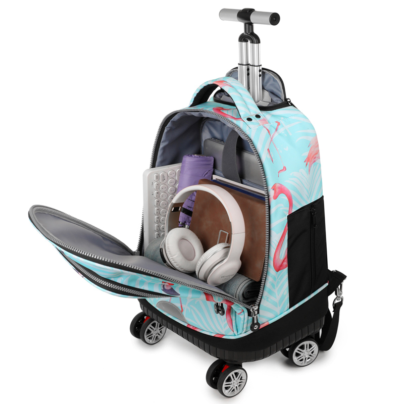 กระเป๋าเป้สะพายหลังแบบมีล้อสปิ - Foldable Rolling Luggage Bag บทวิจารณ์และราคา