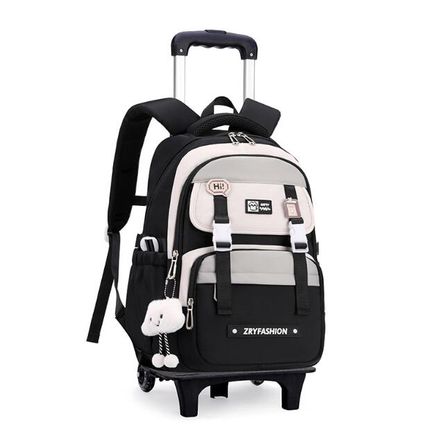 กระเป๋าเป้สะพายหลังแบบมีล้อสำห - Foldable Rolling Luggage Bag บทวิจารณ์และราคา