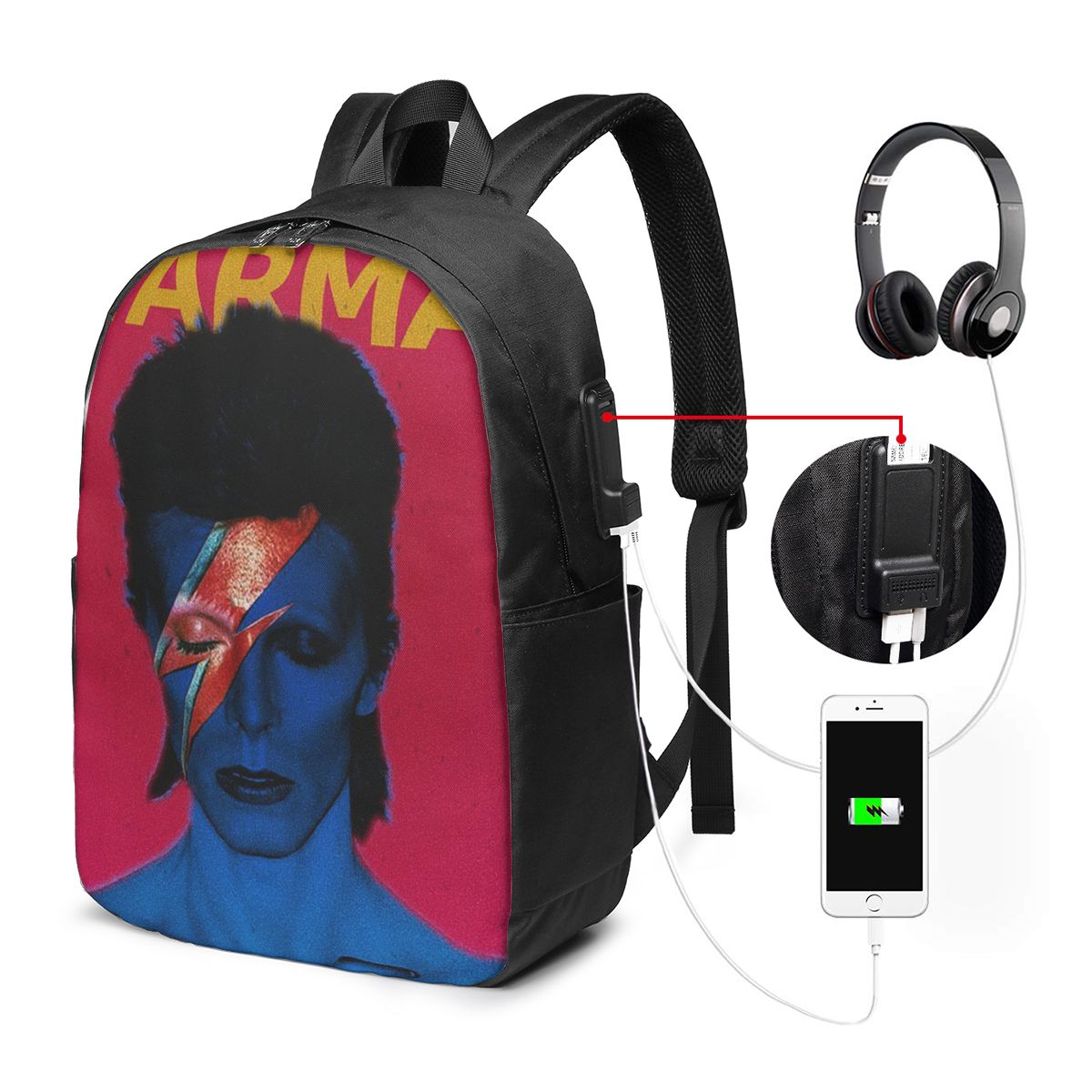 เดวิด โบวีด์กระเป๋าเป้สะพายหลั - Travel Bags บทวิจารณ์และราคา
