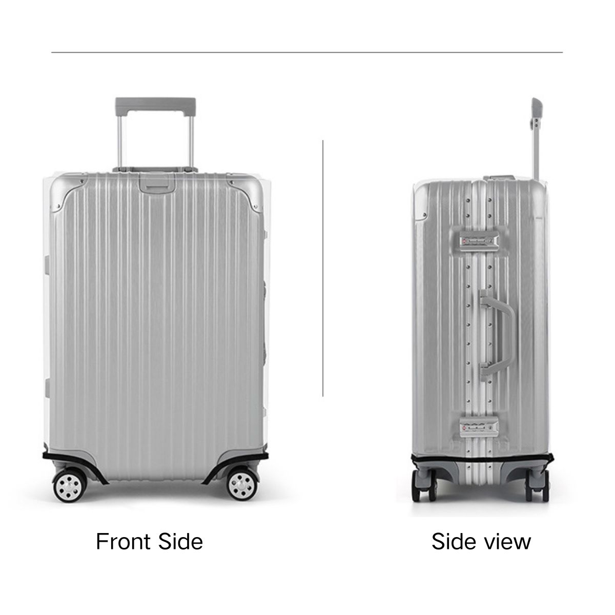 ผ้าคลุมกระเป๋าเดินทางแบบหนาใส, - Waterproof Suitcase Cover Protector บทวิจารณ์และราคา