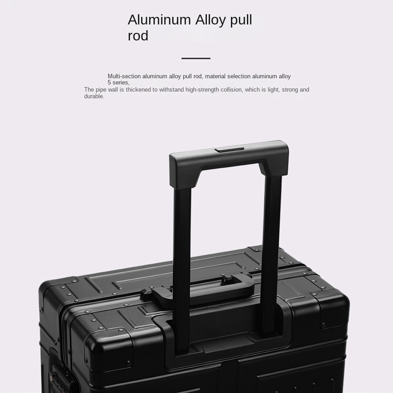 กระเป๋าเดินทางอลูมิเนียมขนาด 2 - Spinner Wheel Rolling Suitcase 20 Inch บทวิจารณ์และราคา