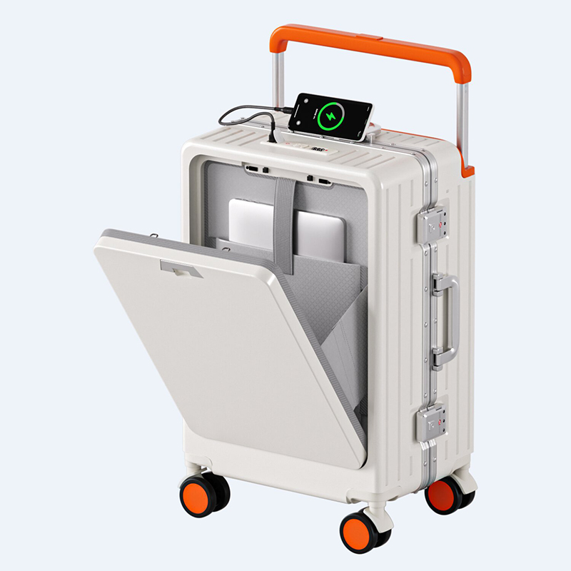 กระเป๋าเดินทางล้อลากขนาด 20/24 - Front Opening Laptop Luggage 24 Inch บทวิจารณ์และราคา