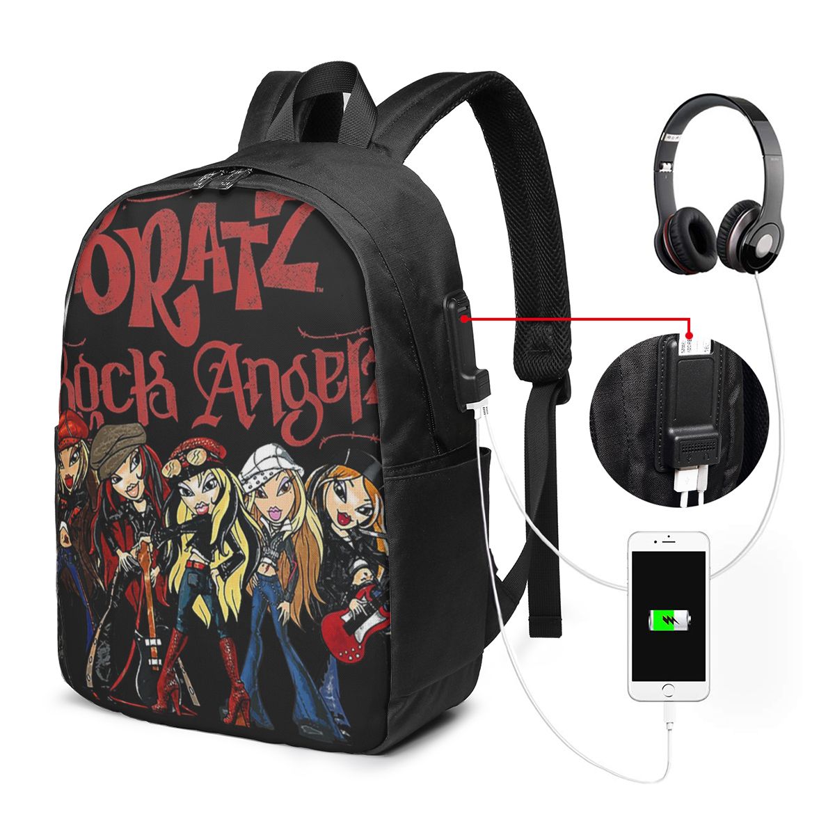 Bratz Rock Angelz Group Shot ก - Travel Bags บทวิจารณ์และราคา