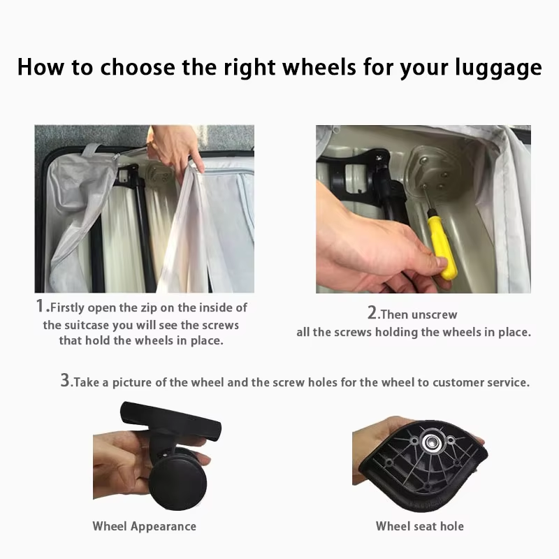 สำหรับ 41Z #   ล้อหมุนสำหรับกร - Silent Replacement Luggage Wheels บทวิจารณ์และราคา