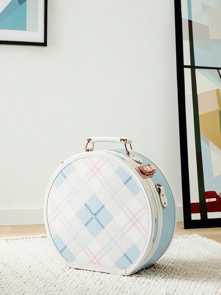 13 นิ้ว Vintage Retro หนังกระเ - Retro Vintage Trunk Suitcase บทวิจารณ์และราคา